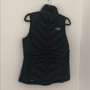 North Face Black Down Vest